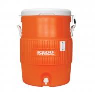 Igloo 10 Gallon Dispenser Water Cooler with Cup 42021 orange