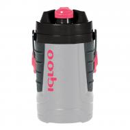 Igloo 1 Quart Water Bottle 31089 Grey and electric watermelon