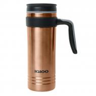 Igloo Isabel 20 Oz Insulated Stainless Steel Travel Coffee Mug with Handle 70180 copper