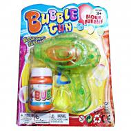 Bubble Gun With Led Light Transparent