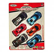 Pack of 6 Manual Mini Car For Kids